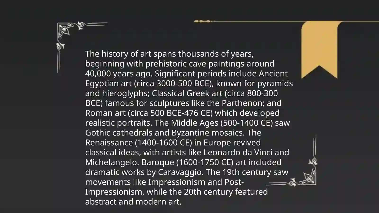 History of Art 3