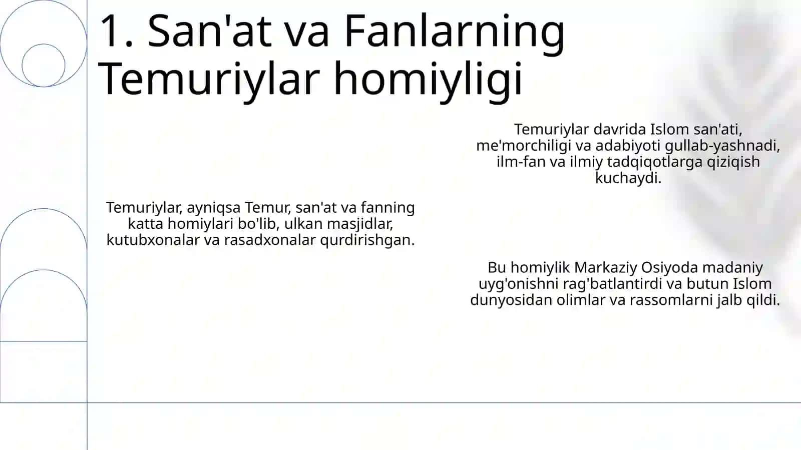 Temur va Temuriylar davri renessansi 3