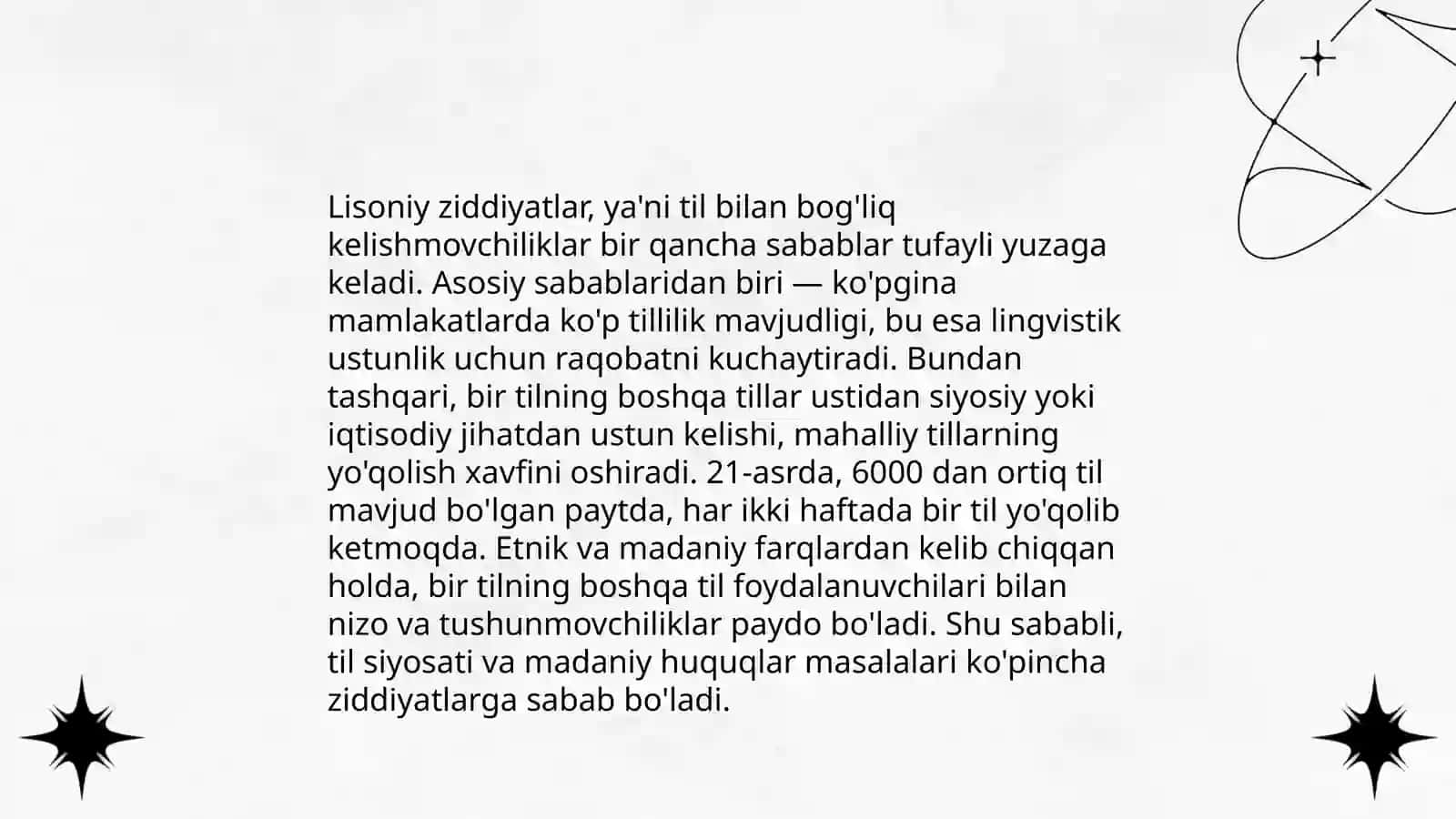 Lisoniy ziddiyatlar 3