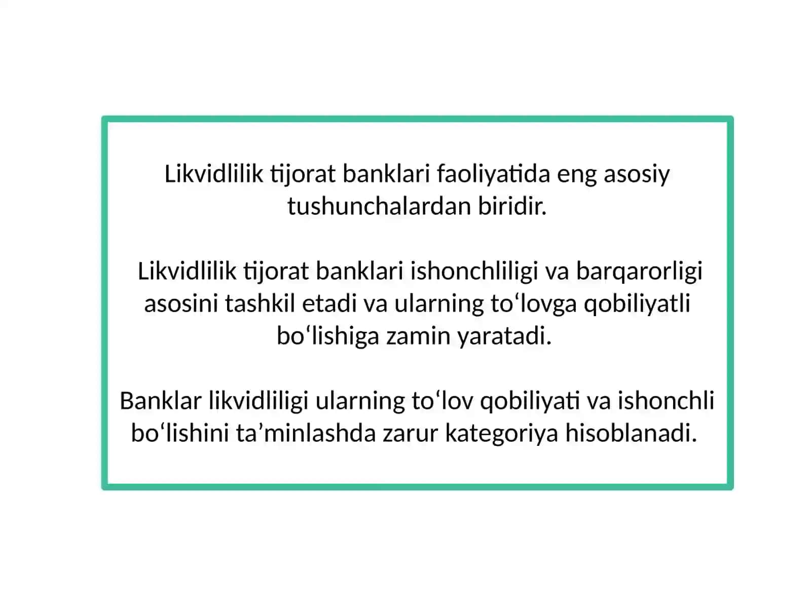 LIKVIDLIK RISKI 3