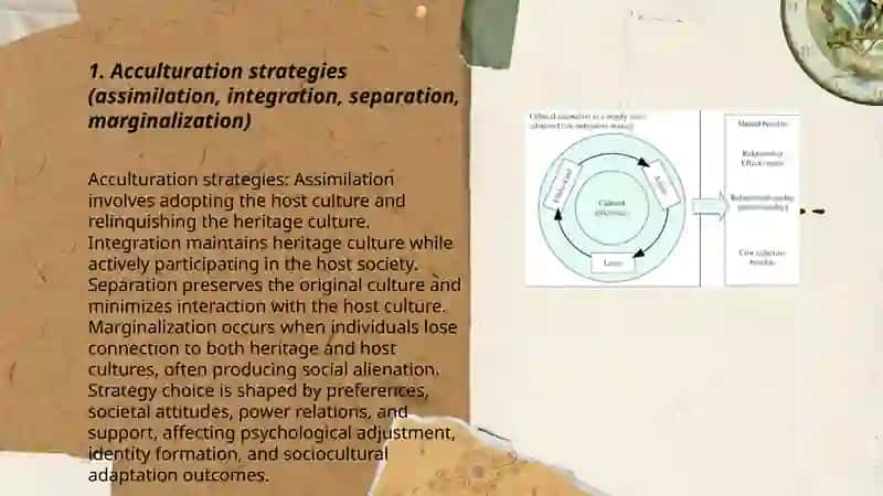 Cultural adaptation 3