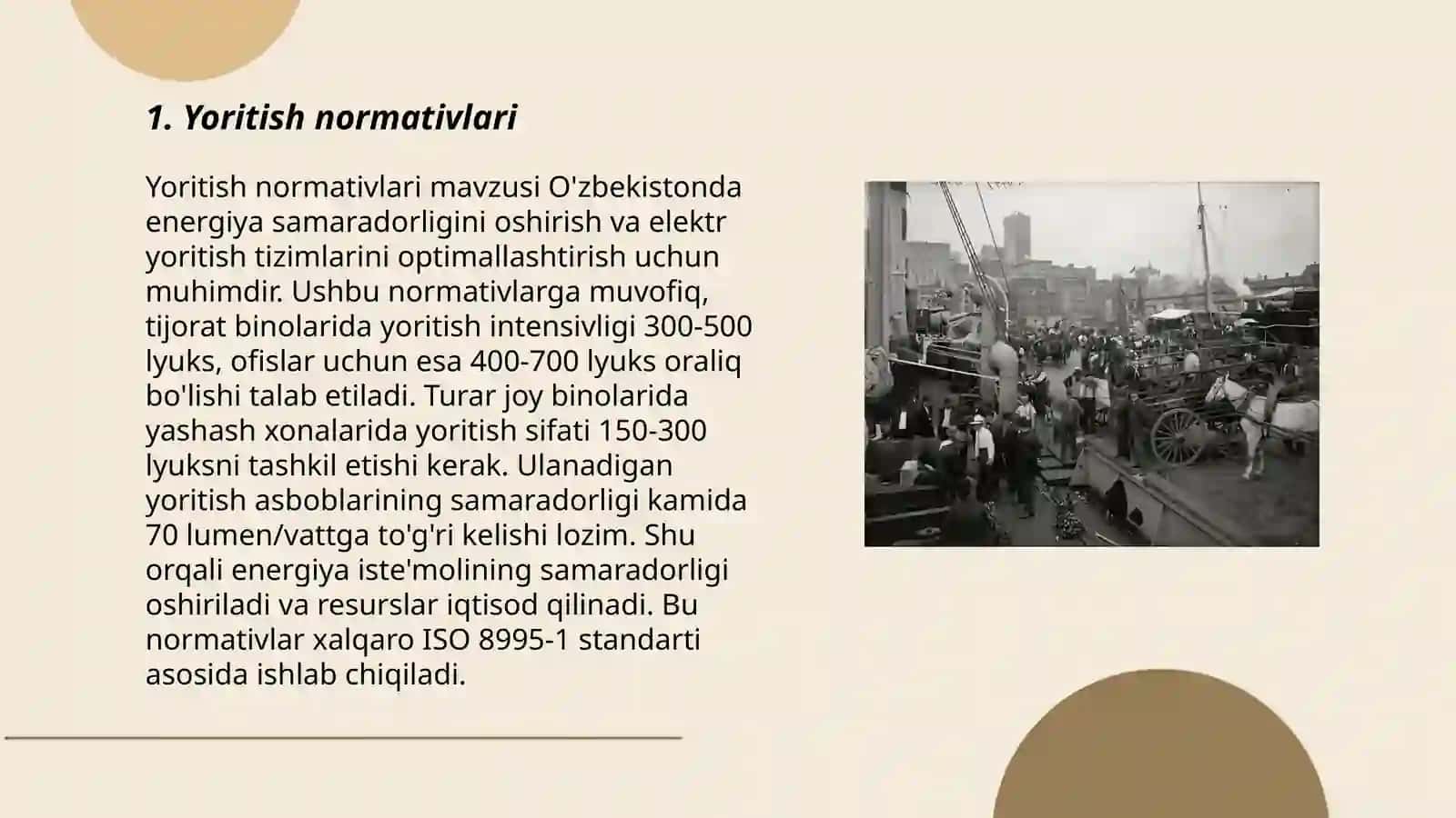 Yoritish normativlari 3