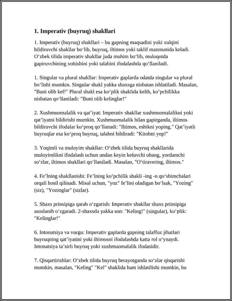 COMMANDS AND REQUEST 3
