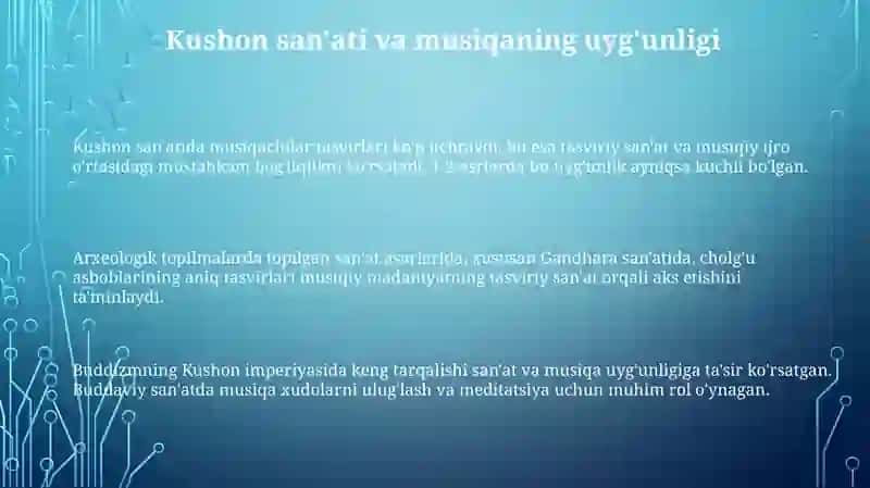 Kushon davri musiqa madaniyati 3