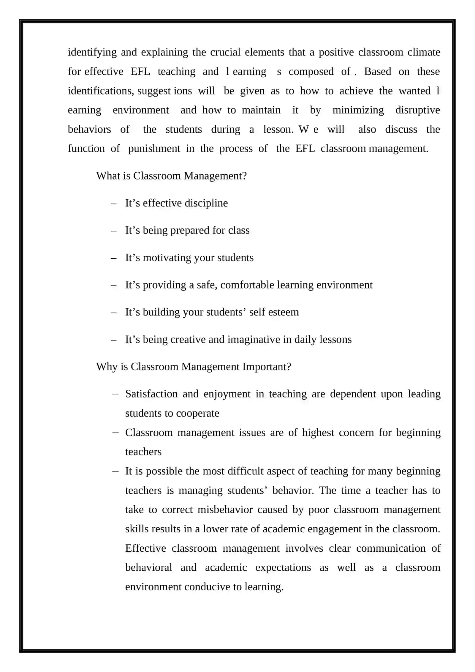What is Classroom Management? 3