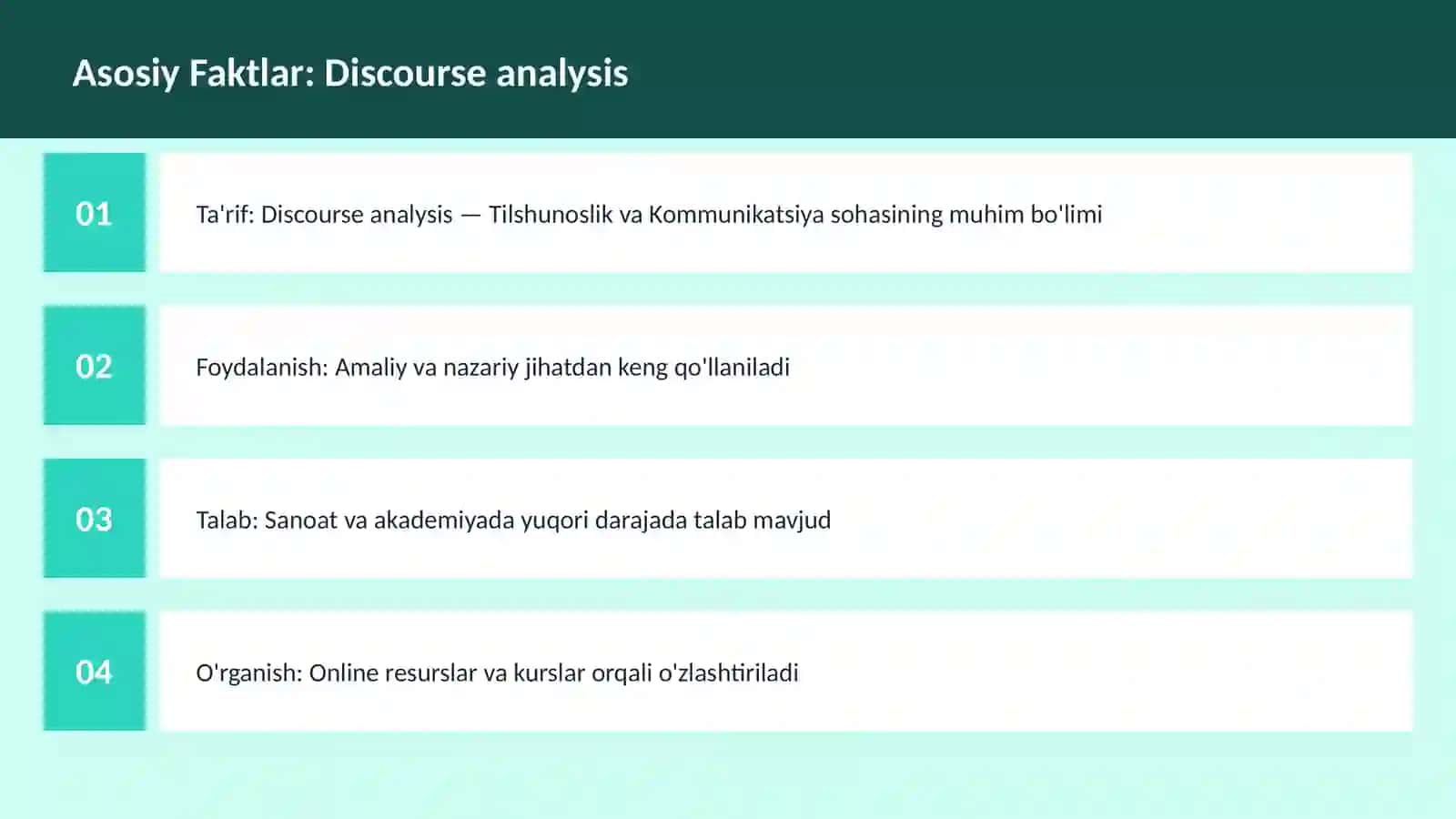 Discourse analysis 3