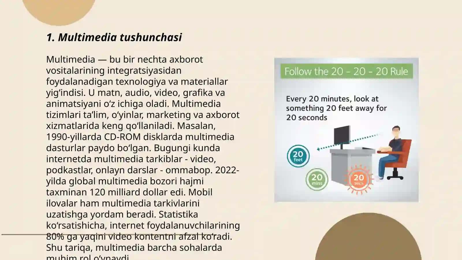 Multimedia tushunchalari 3