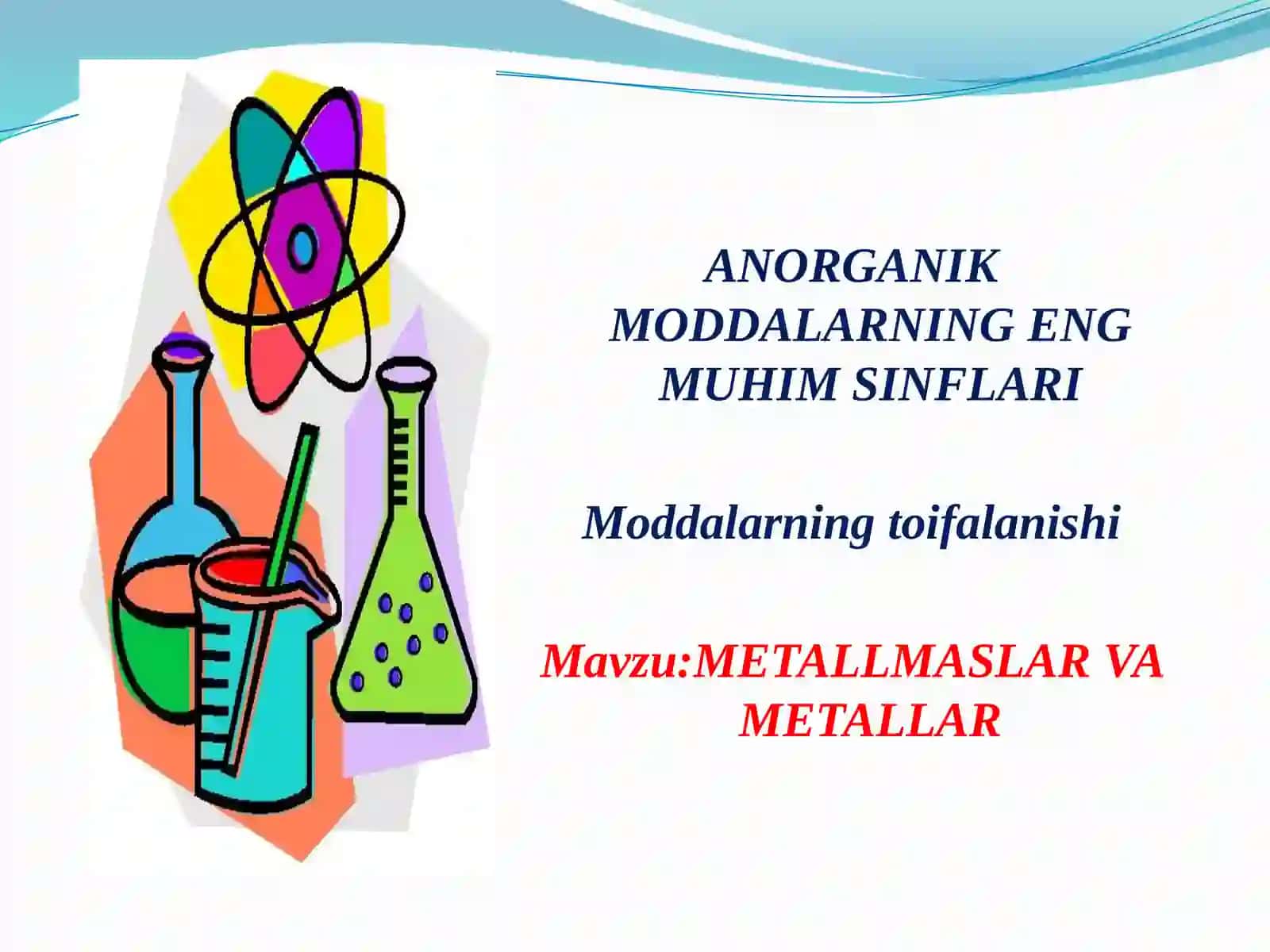 Metallmaslar va metallar 3