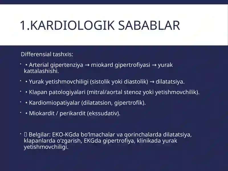 Kardiomegaliya 3