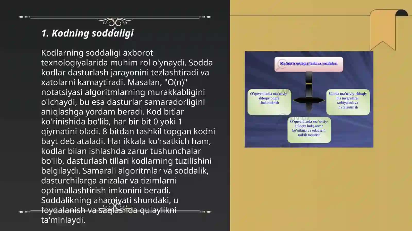 Sifatli kod yozish qoidalari 3