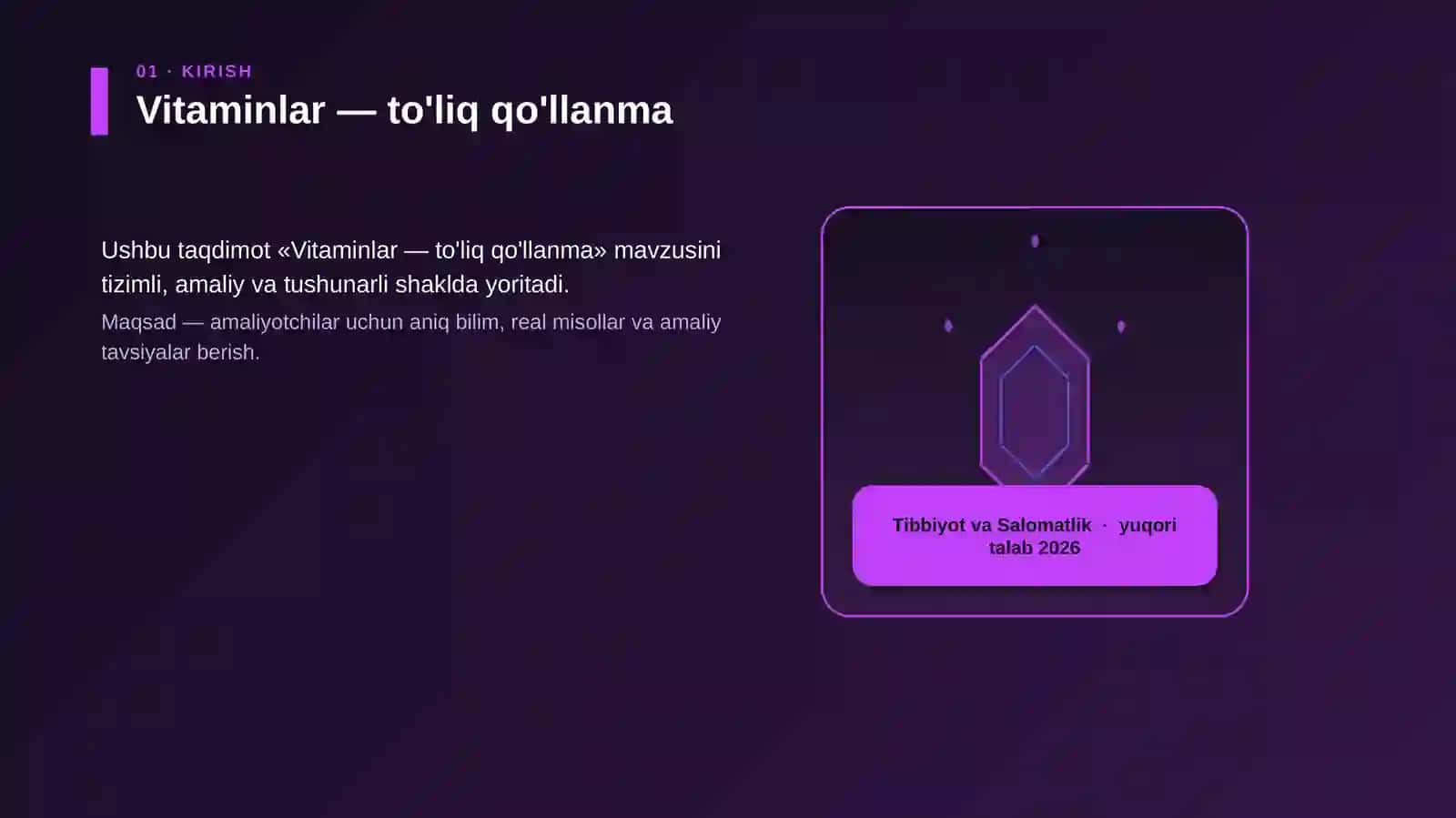 Vitaminlar — to'liq qo'llanma 3