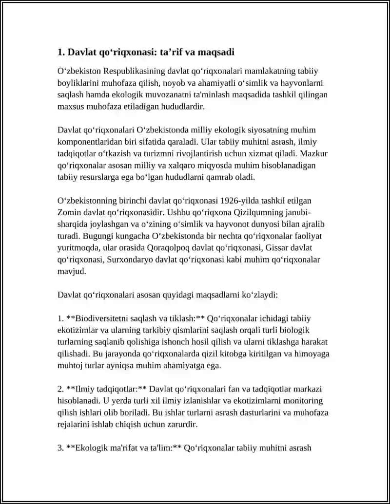 Oʻzbekiston Respublikasining Davlat Qoʻriqxonasi 3