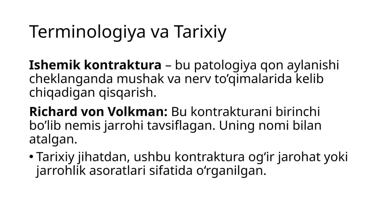 Volkman ishemiya kontrakturasi 3