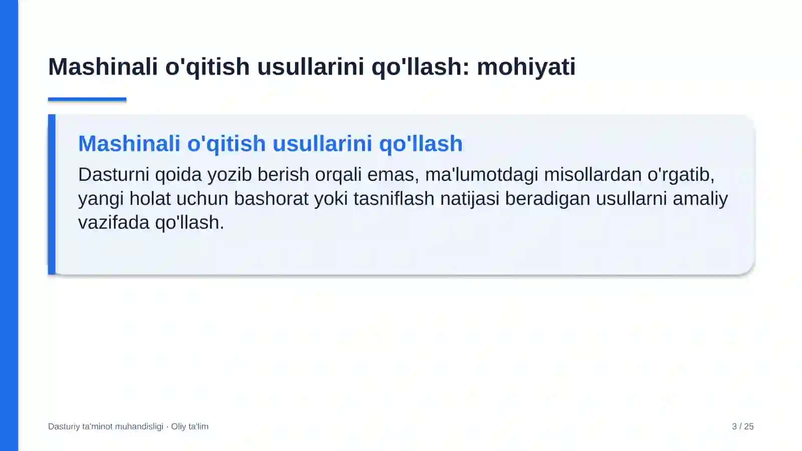Ekspeditorlik kompaniyalarida mashinali o'qitish usullarini qo'llash 3