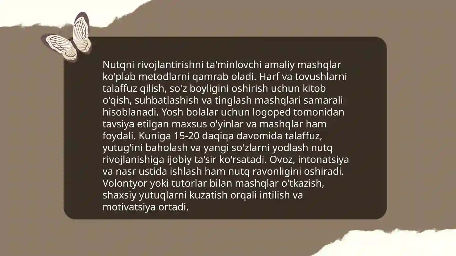 Nutqni oʻstirish va boyitish usullari 3