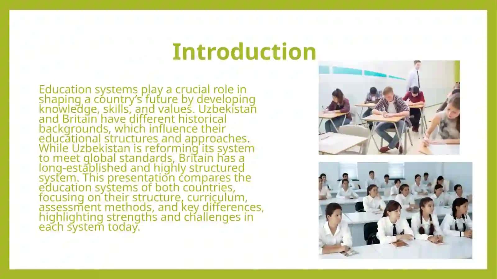 Education system in uzbekistan and britain 3