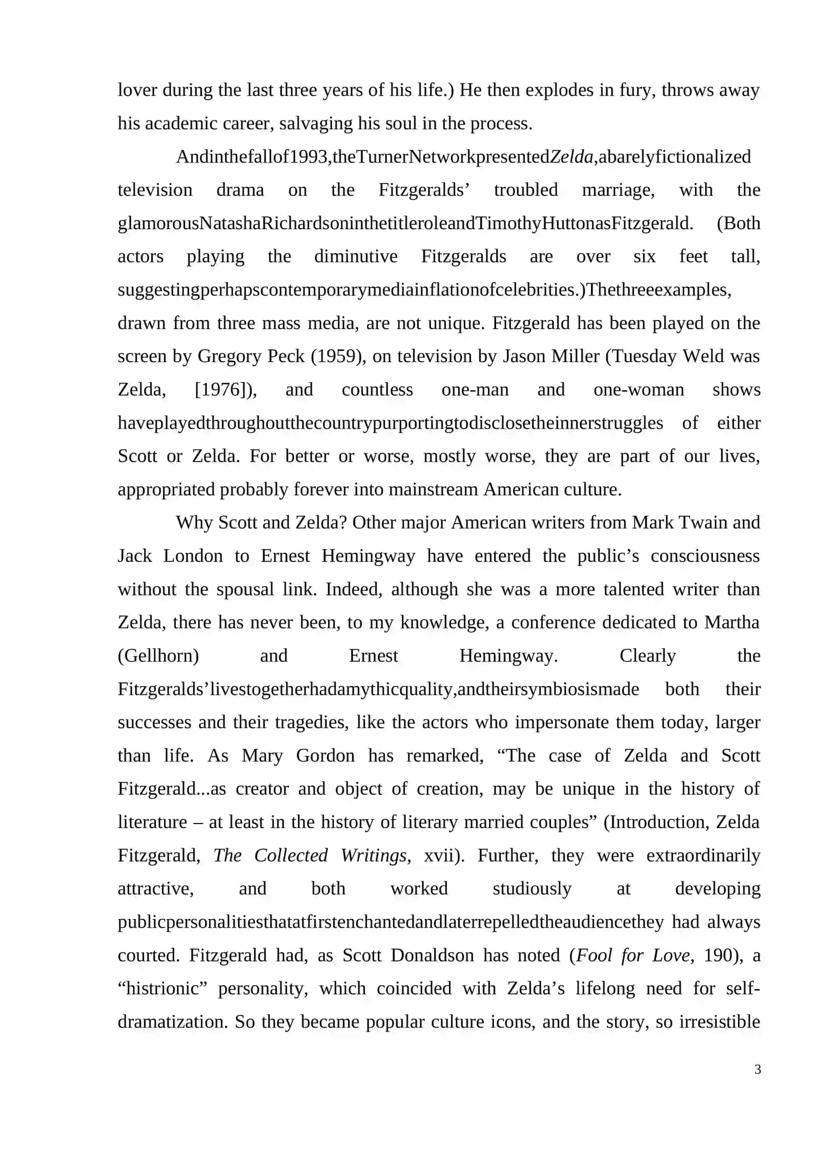 F.S. Fitzgerald and his works 3