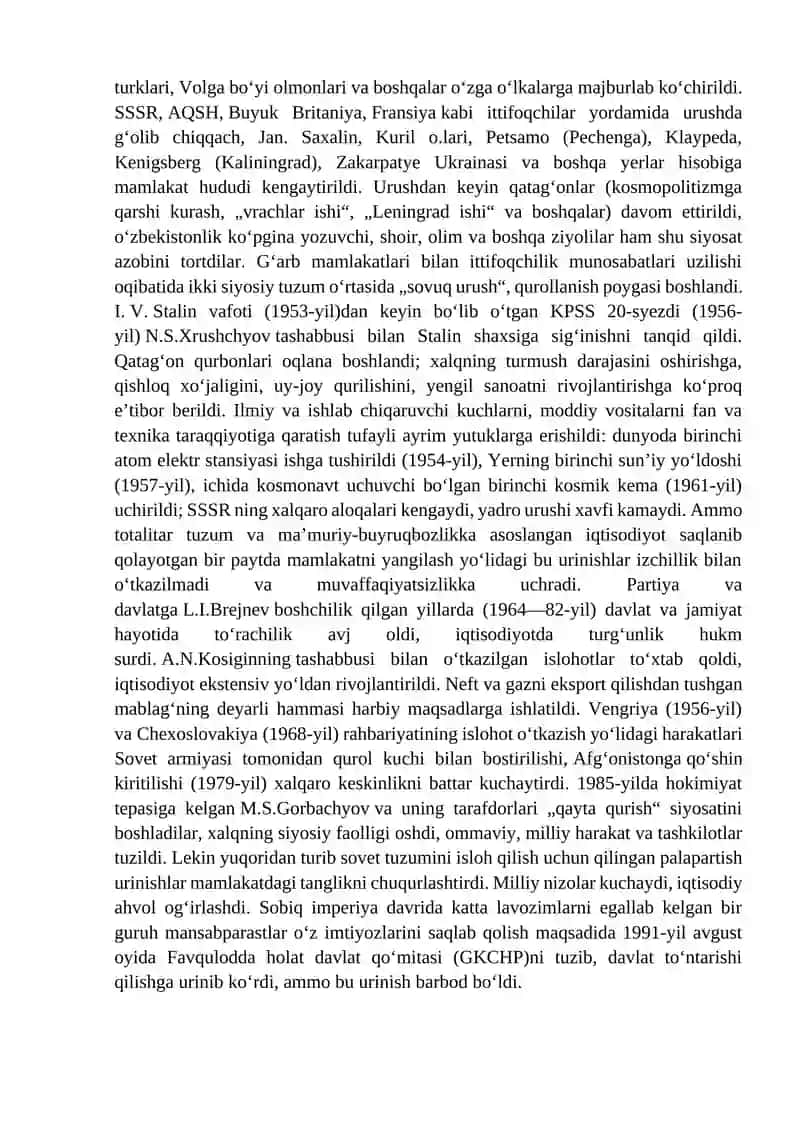 Sovet sotsialistik respublikalari ittifoqi,SSSR,Sovet Ittifoqi 3