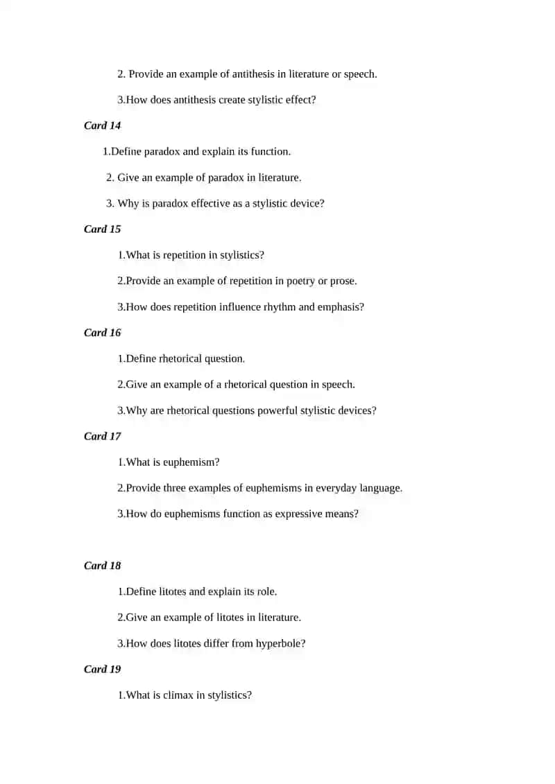 Stylistics and Expressive Means 3
