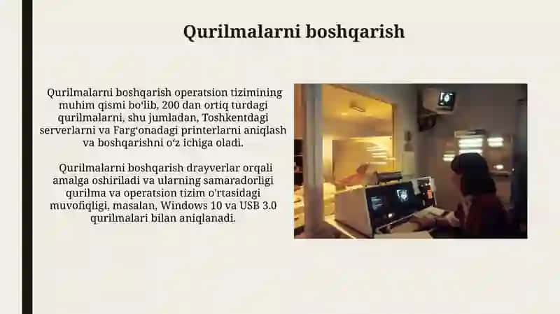Operatsiyon Tizimlar 3