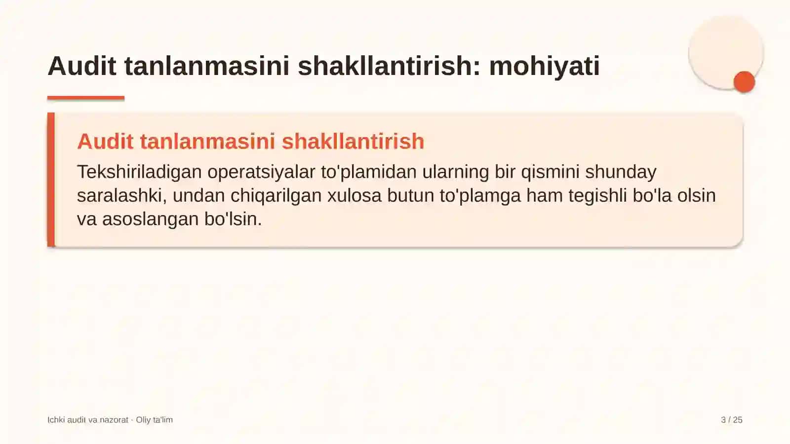 Kinoteatrlarda audit tanlanmasini shakllantirish 3