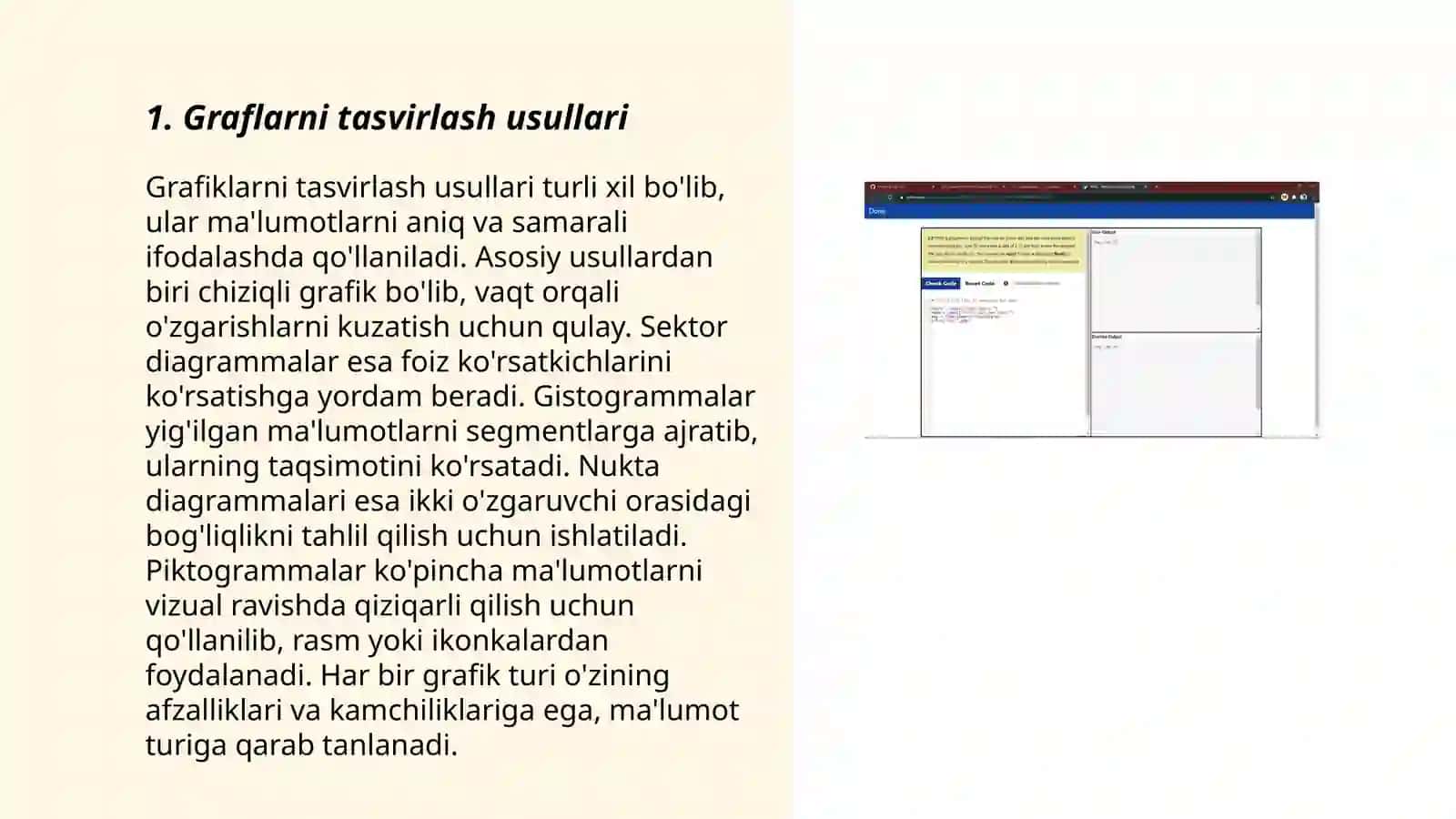 Graflarni tasvirlash usullari 3