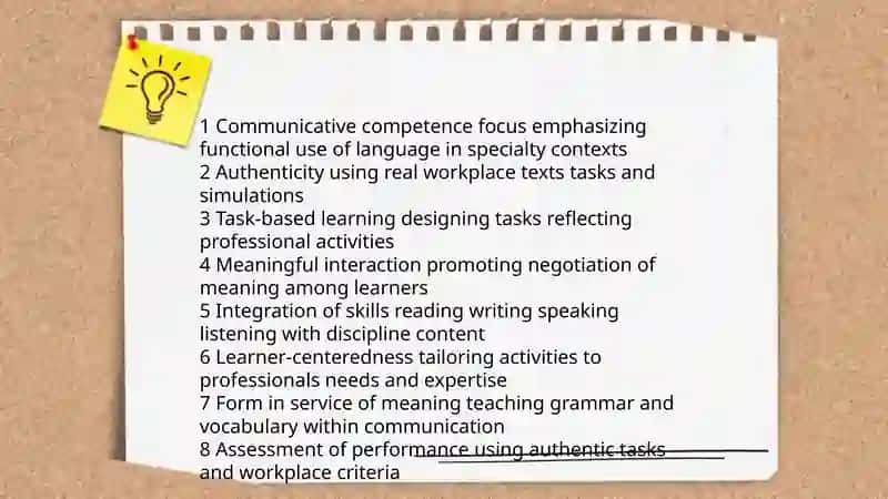 Communicative Language Teaching in Specialty Subjects 3