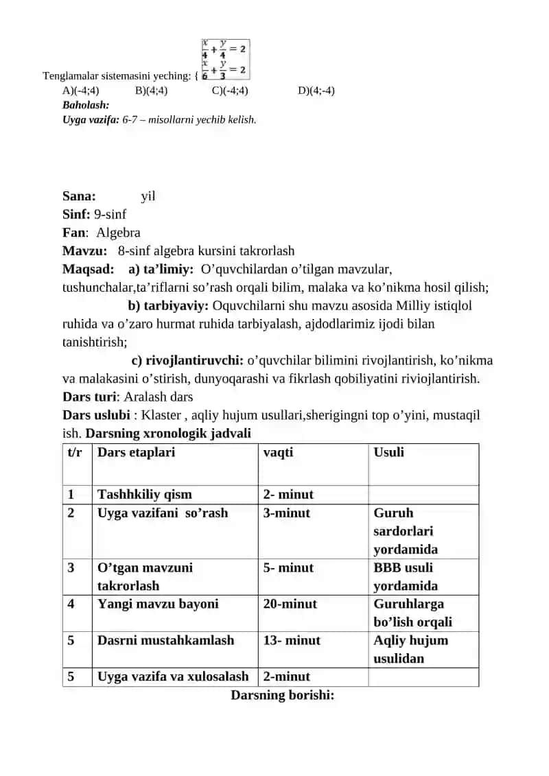 9-sinf algebra dars ishlanmalari 3