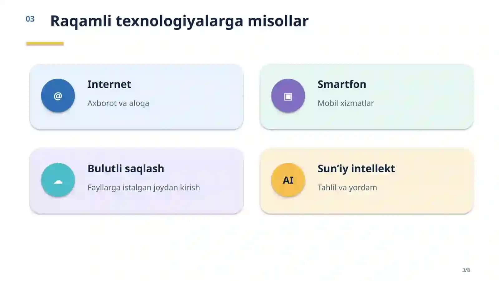 Raqamli texnologiya 3