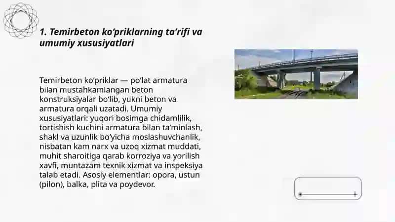 Temirbeton ko‘priklar 3