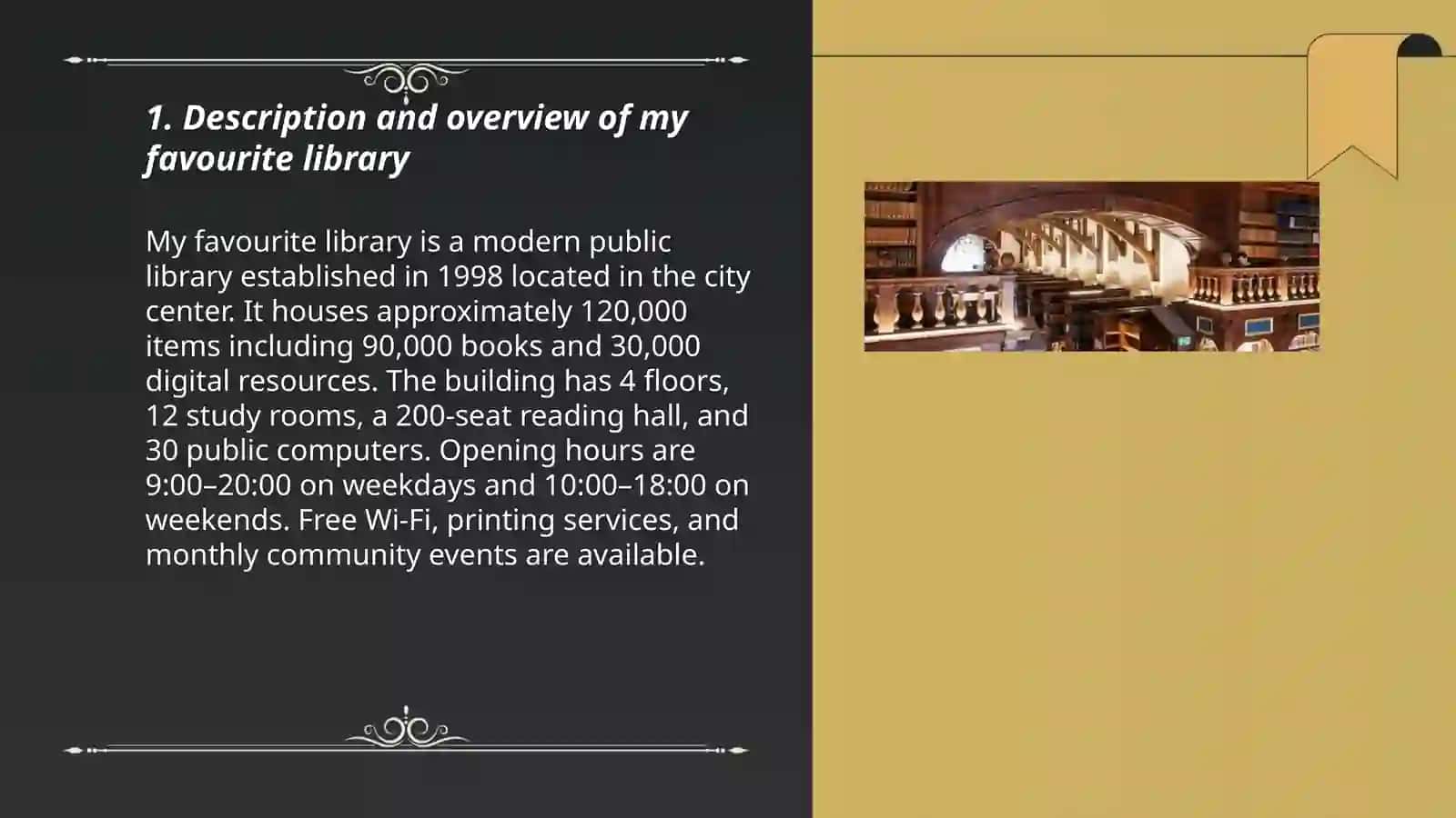 My favourite library 3
