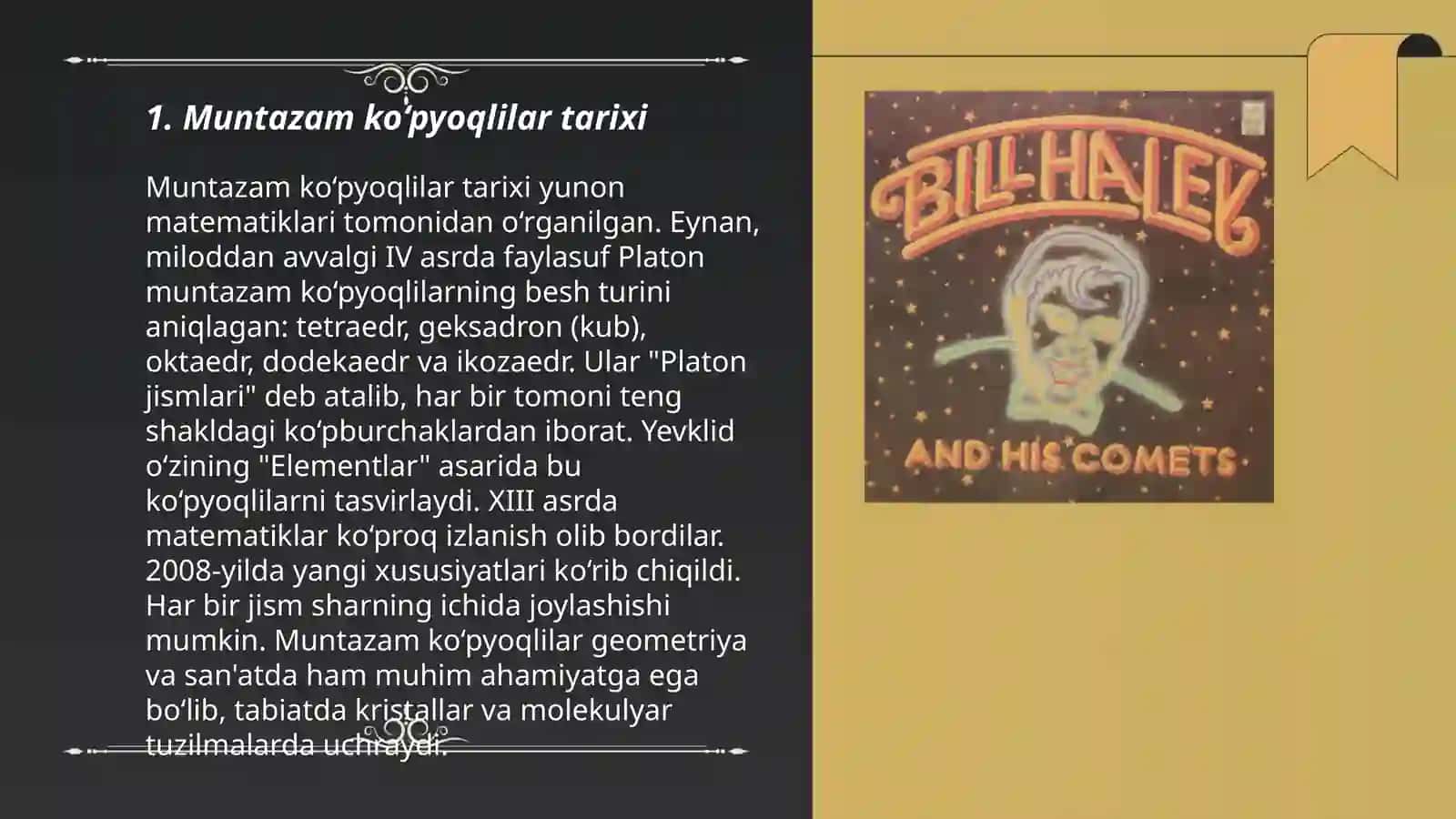 Muntazam ko‘pyoqlilar 3