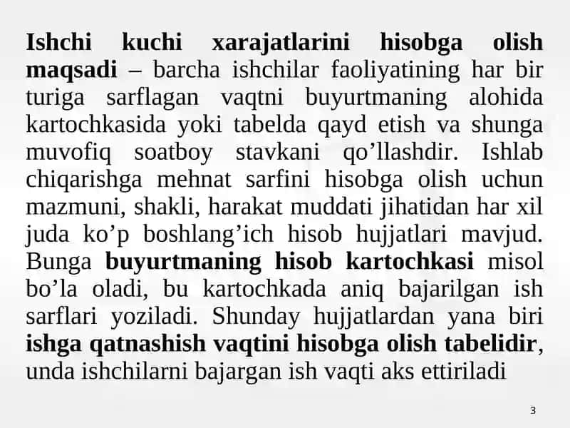 MEHNAT XARAJATLARI HISOBI 3