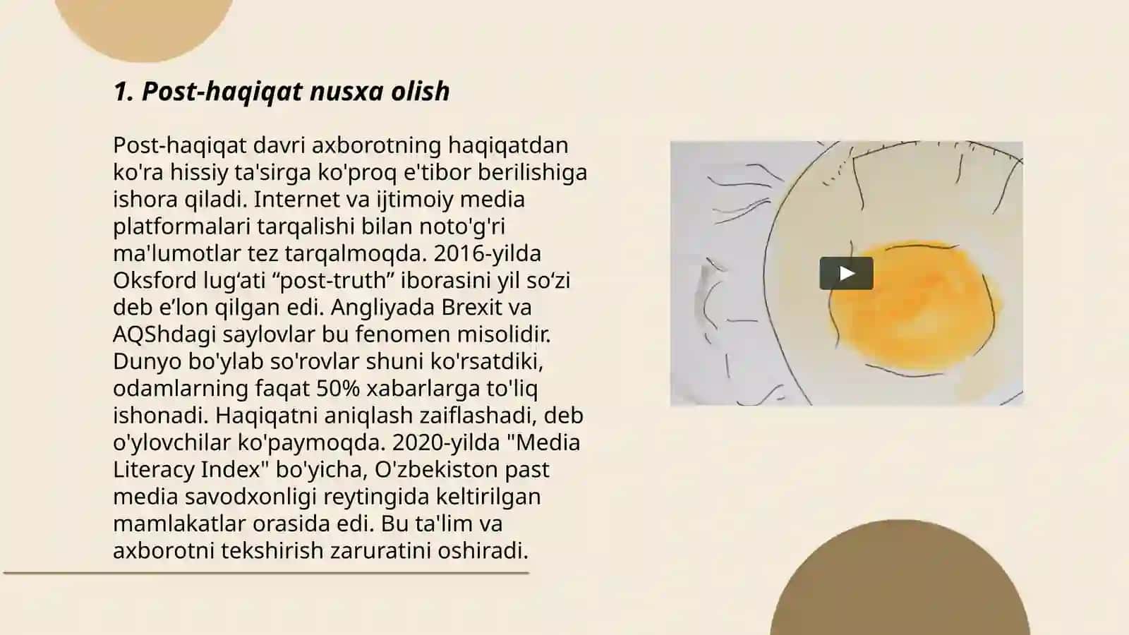 Post-haqiqat nima? 3