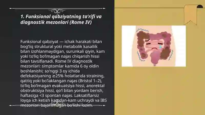 Funksional qabziyat 3