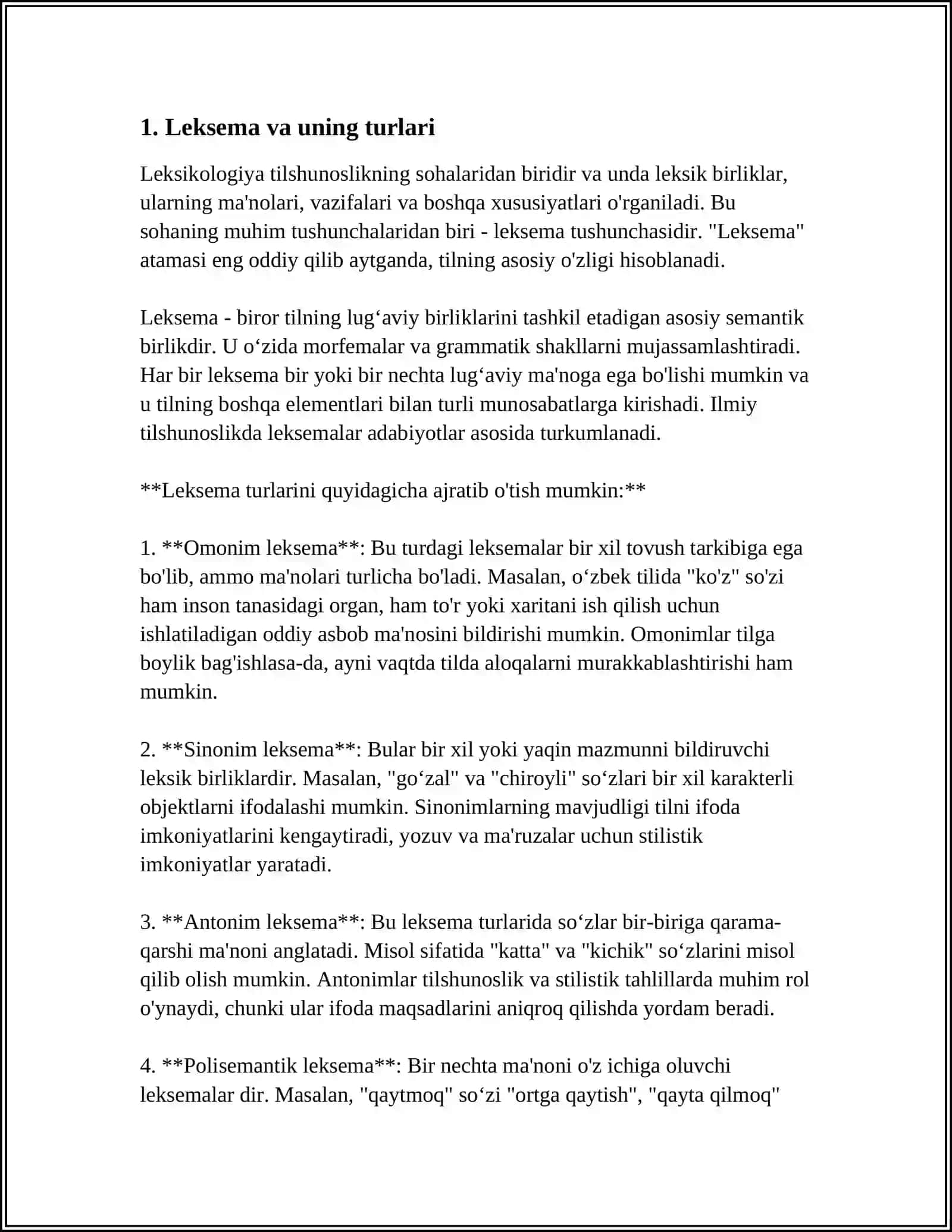 LEKSIKOLOGIYA 3