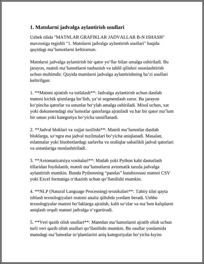 MATNLAR GRAFIKLAR JADVALLAR B-N ISHASH 3