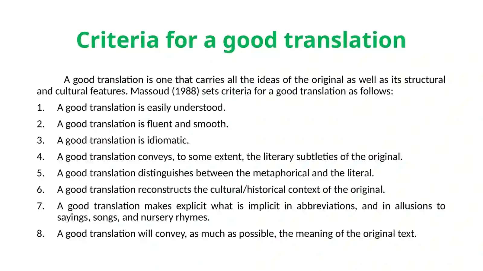 Stylistic problems of translation 3