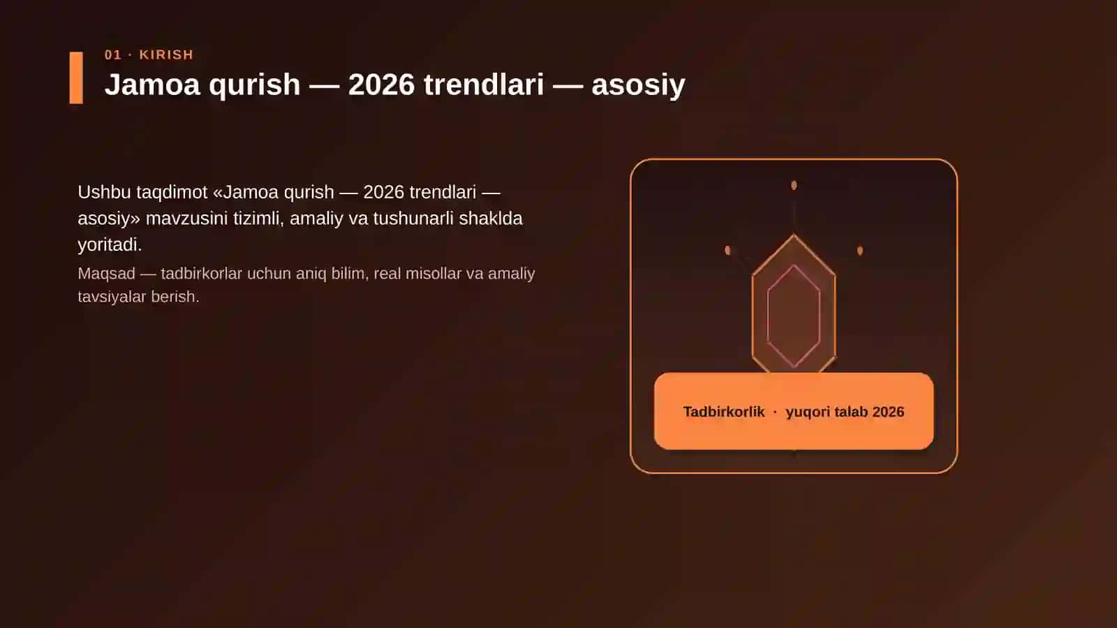 Jamoa qurish — 2026 trendlari — asosiy 3