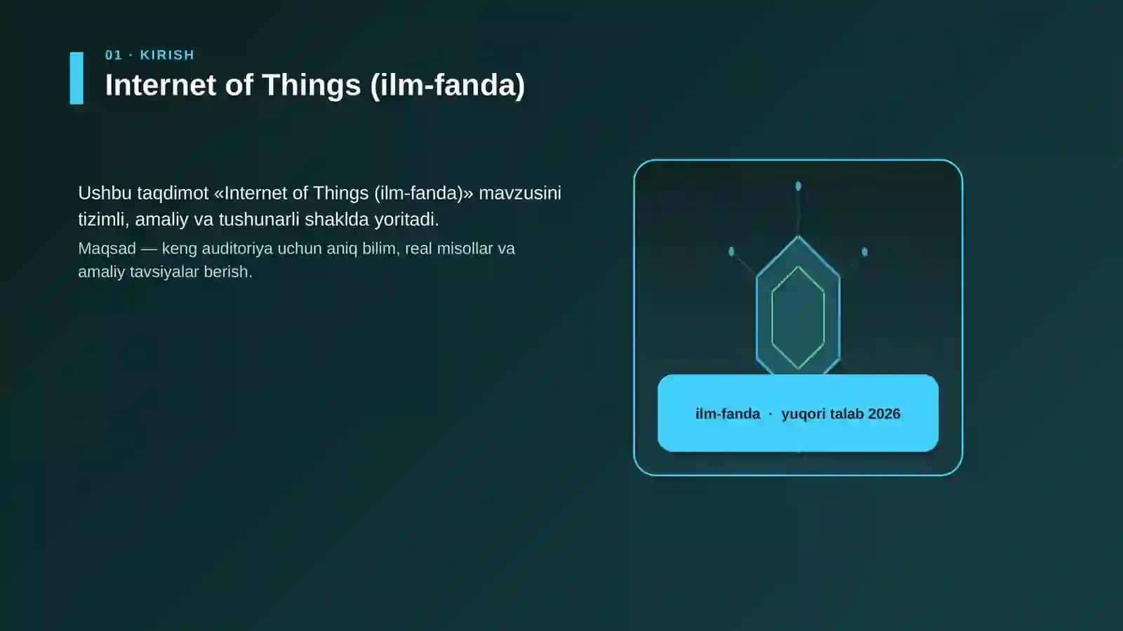 Internet of Things (ilm-fanda) 3