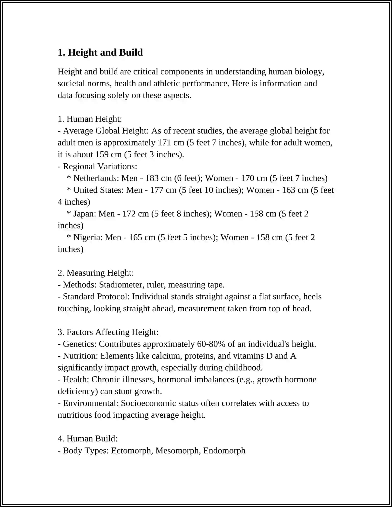 DESCRIBING APPEARANCE 3