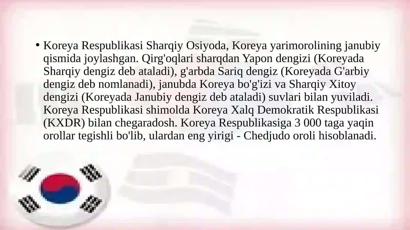 Koreya Respublikasi 3