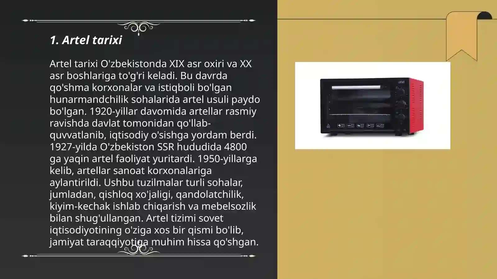 Artel tarixi 3