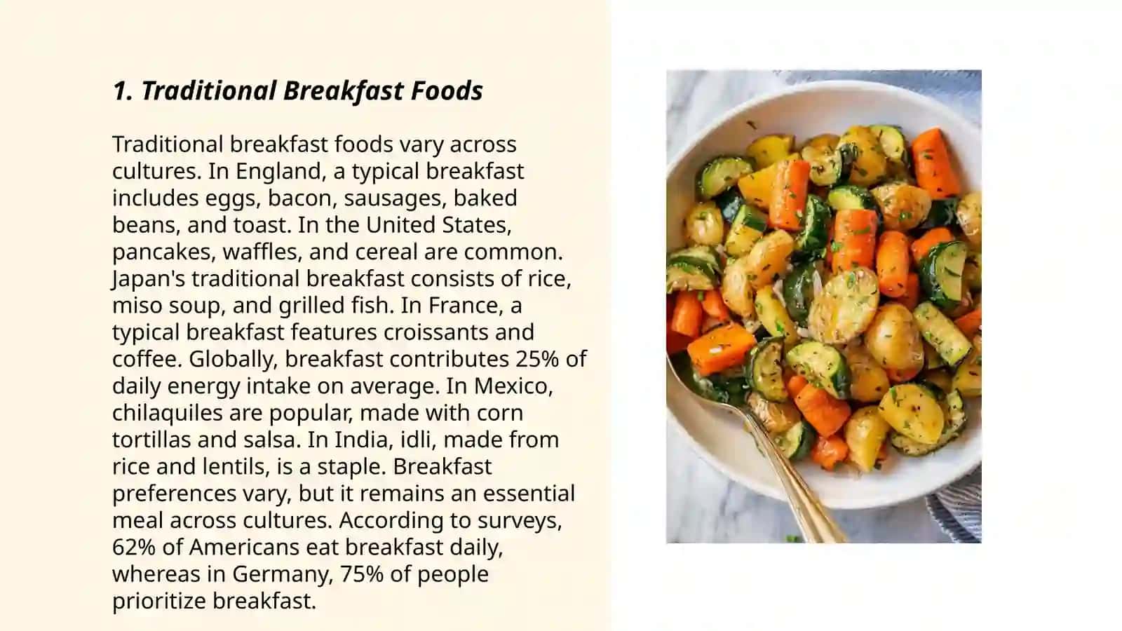 Plan: Traditional Breakfast Foods 3
