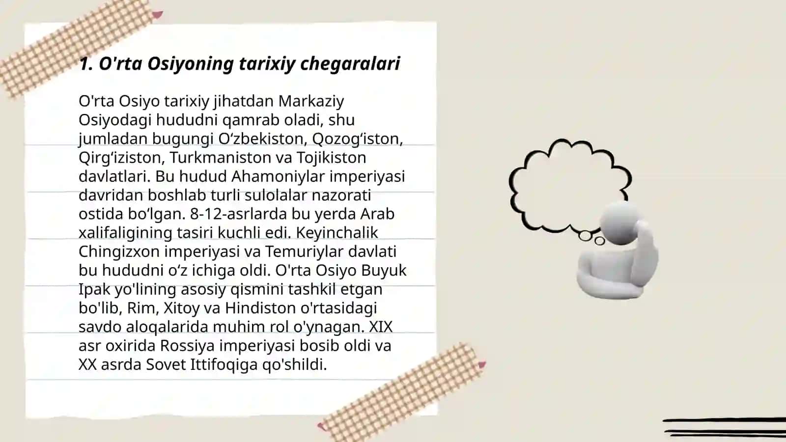 O'rta Osiyoning tarixiy chegaralari 3