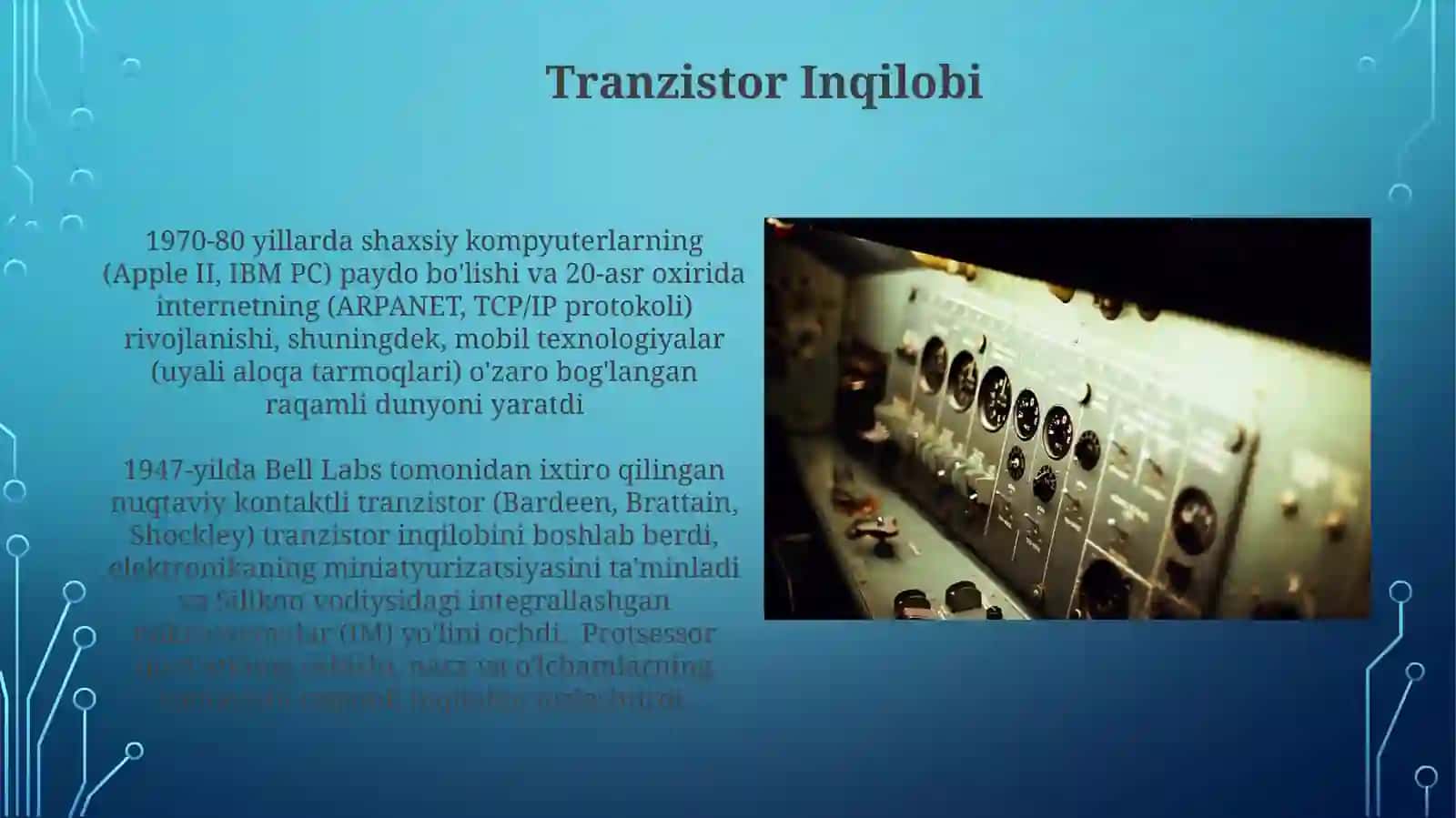 Tranzistor Inqilobi 3
