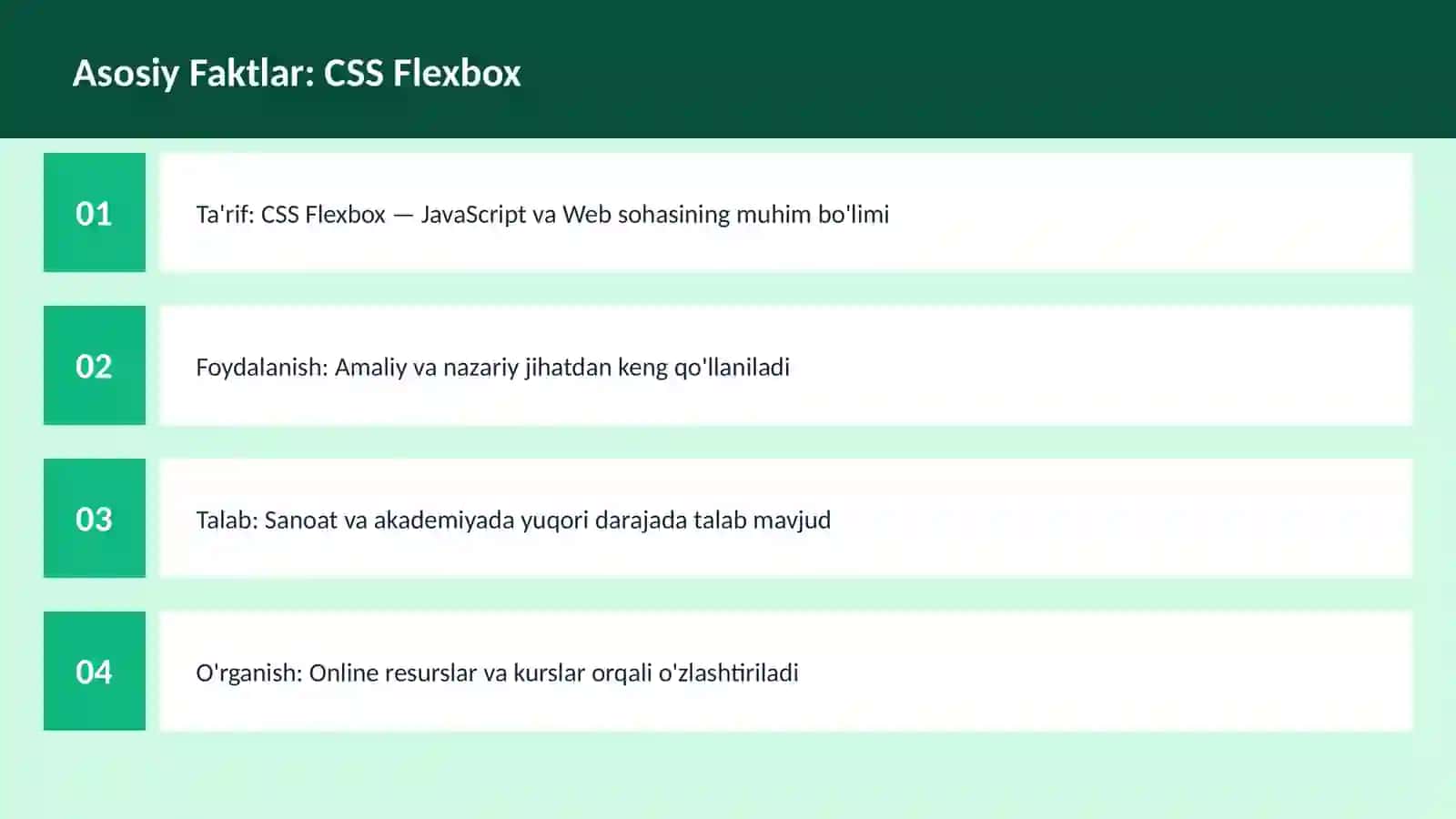 CSS Flexbox 3