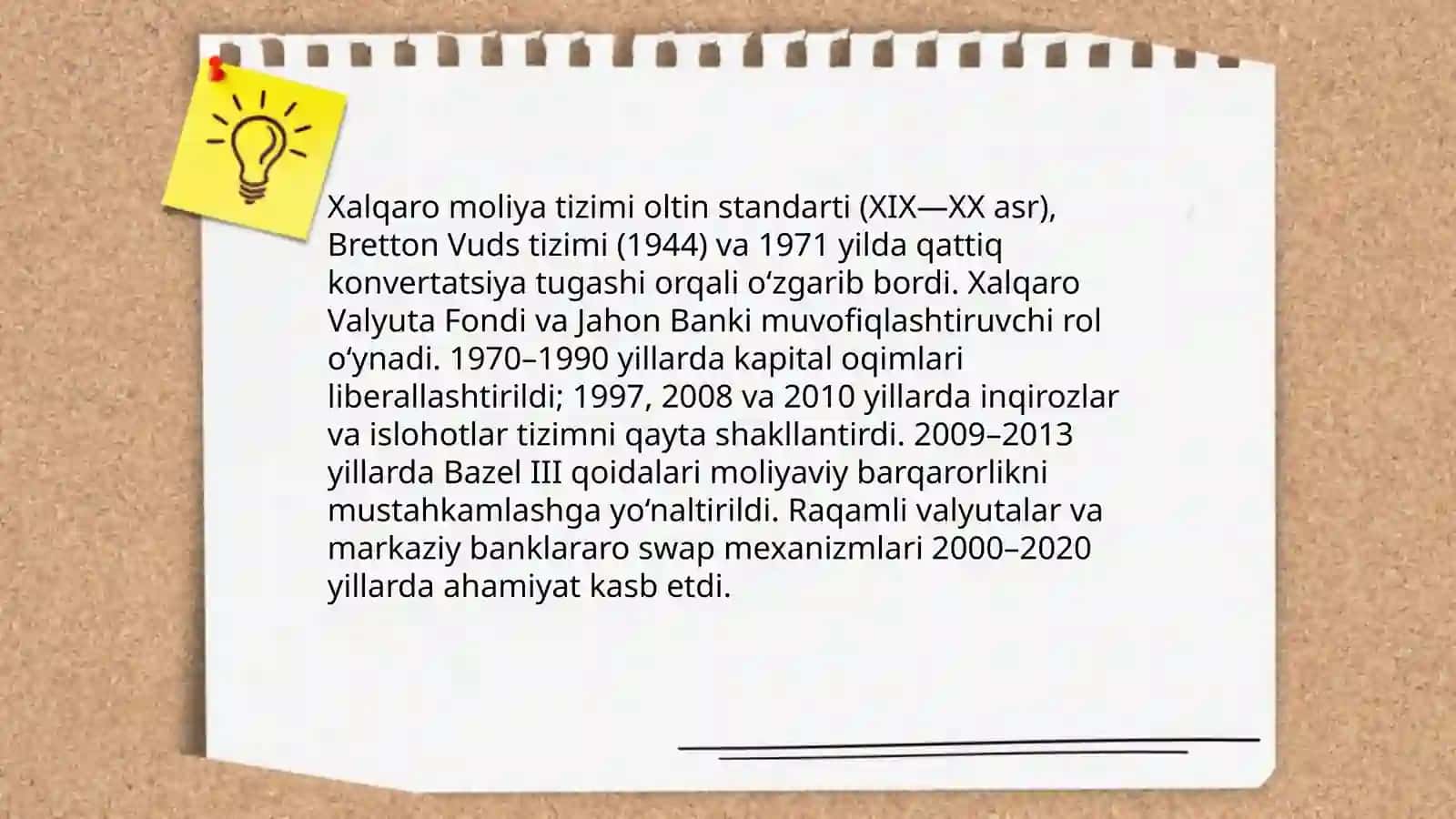 Xalqaro moliya tizimi va uning evolyutsiyasi 3
