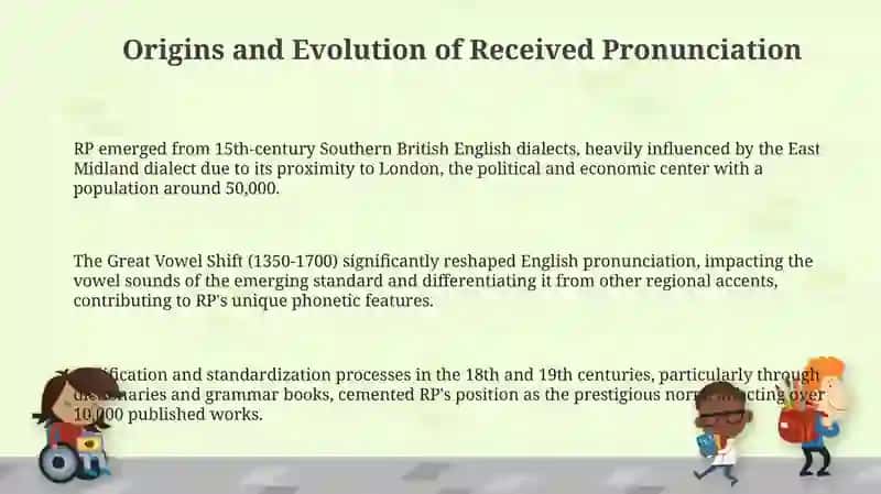 The Development of Received Pronunciation 3