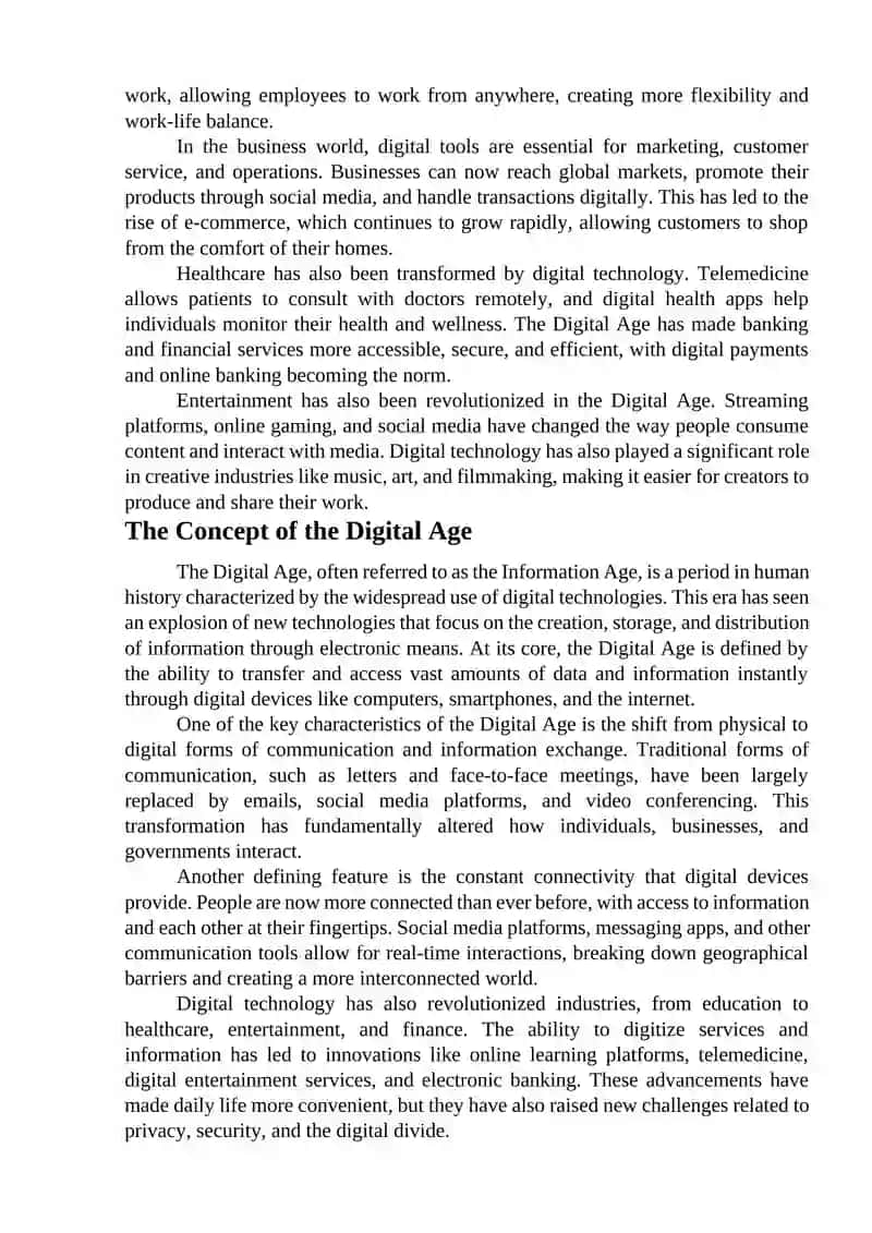 The Digital Age 3